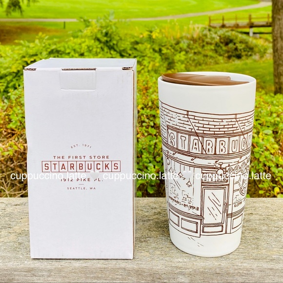 🤍LAST FEW🤎Starbucks Velvet First Store Front Mug - Picture 1 of 9